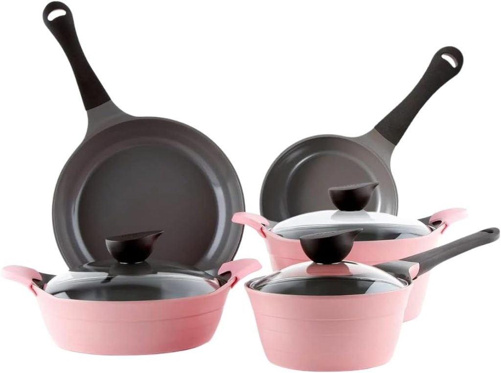 NeoFlam Eela Ceramic Nonstick Cookware Set