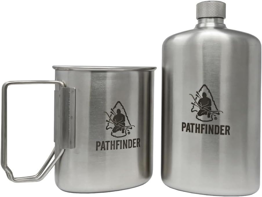 Pathfinder Titanium Canteen and Nesting Cup Set
