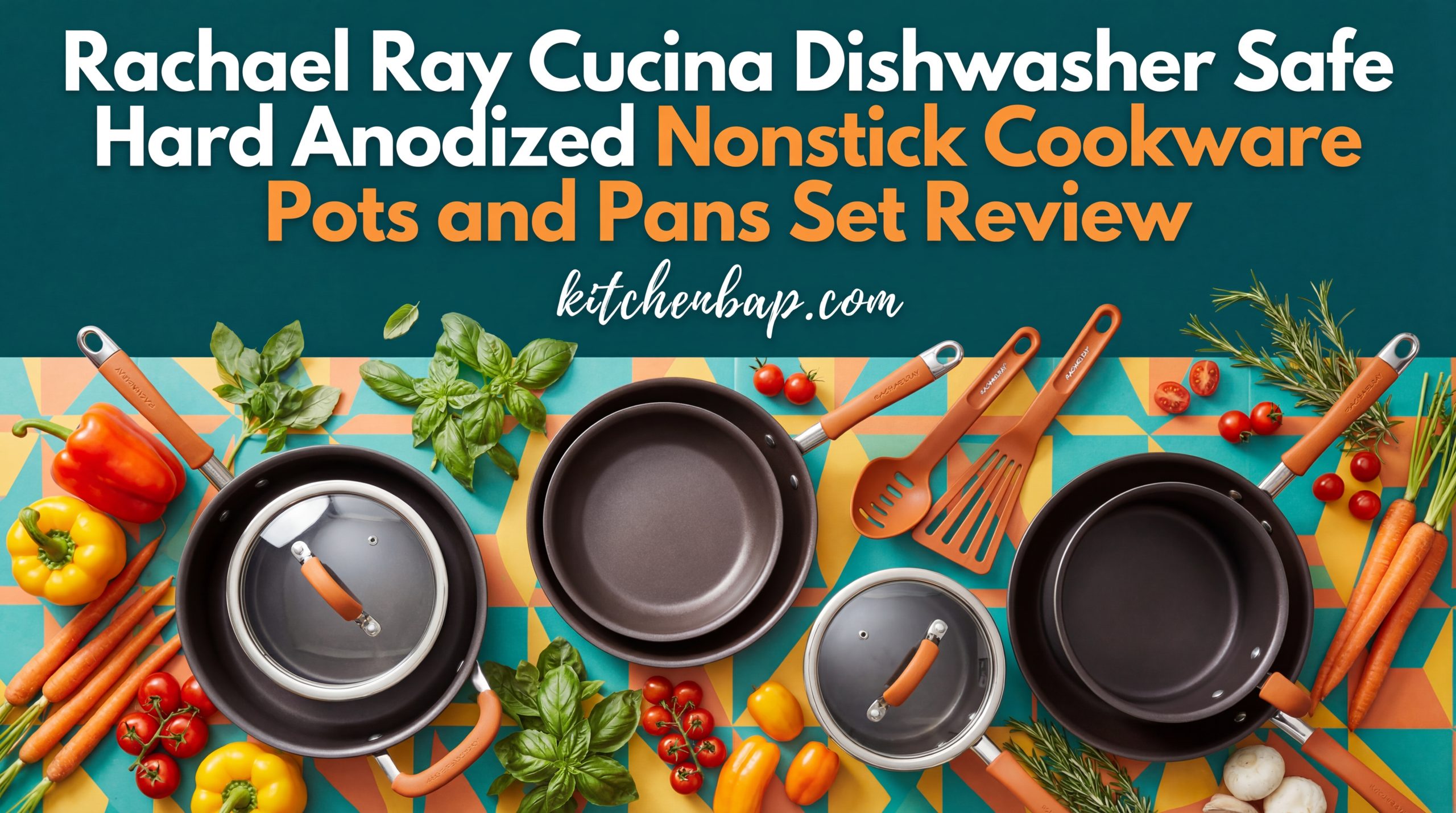 Rachael Ray Cucina Dishwasher Safe Hard Anodized Nonstick Cookware Pots and Pans Set Review: A Complete Guide for Home Cooks!