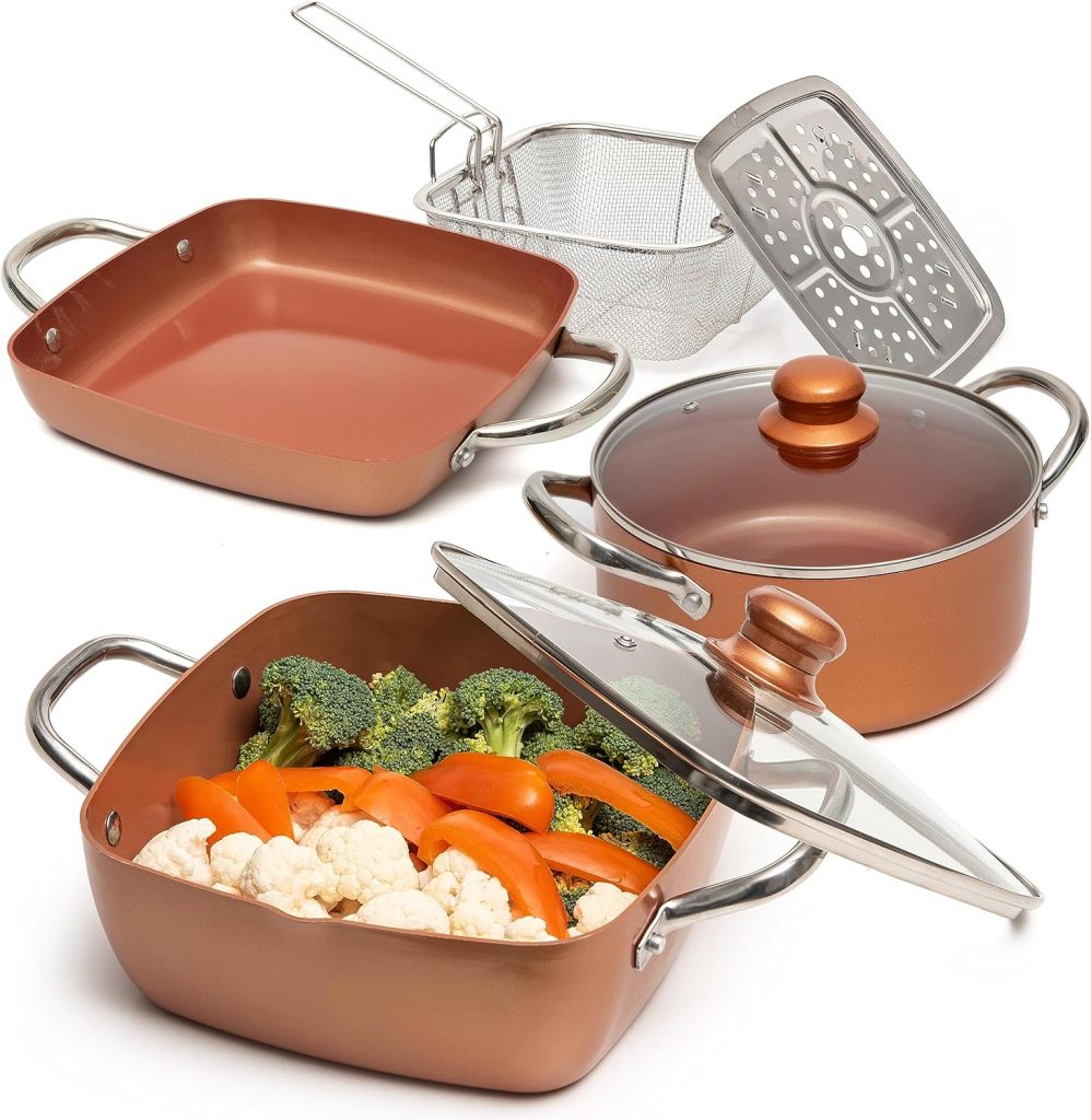 Ruffoni Historia Hammered Copper 7-Piece Set