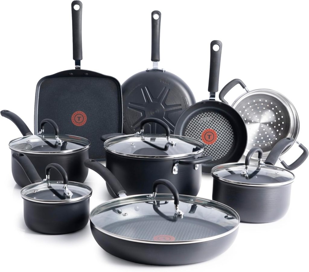 T-fal Ultimate Hard-Anodized Nonstick 14-Piece Cookware Set