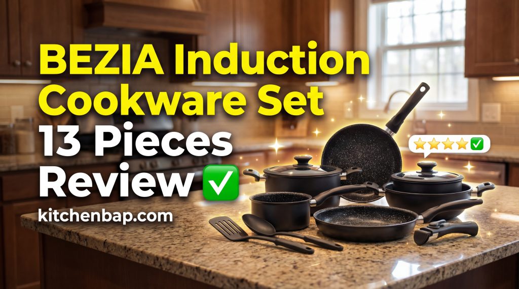 BEZIA Induction Cookware Set 13 Pieces Review