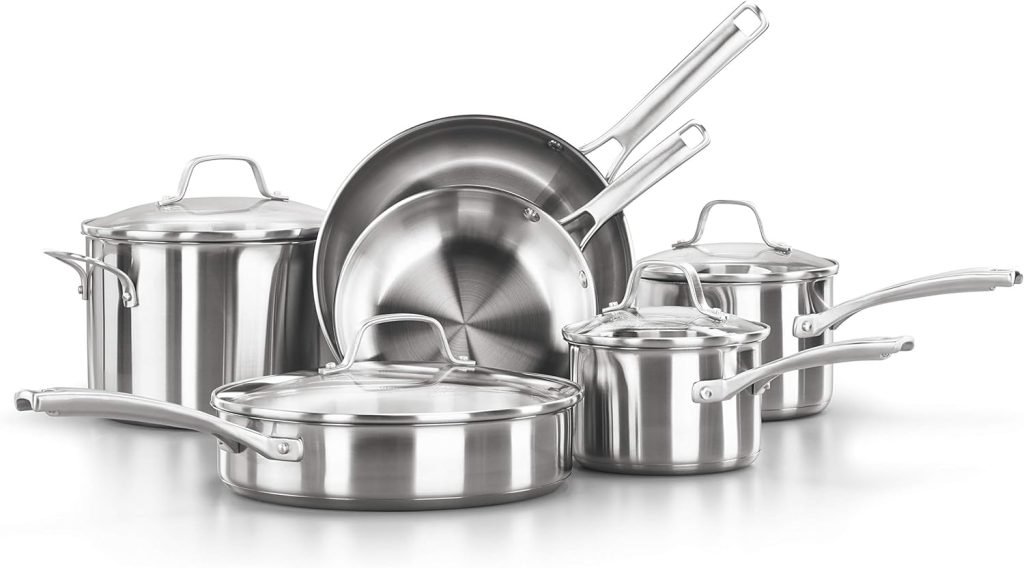 Calphalon Classic Nonstick Cookware Set, 10 Piece