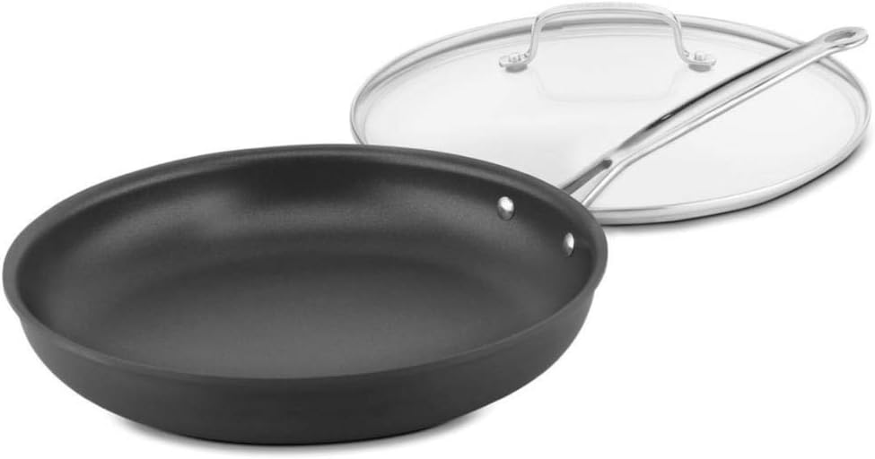 Cuisinart Chef’s Classic Non-Stick Hard Anodized 12-Inch Skillet with Helper Handle