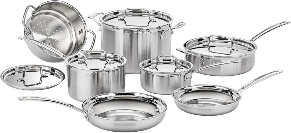 Cuisinart Chef’s Classic Removable Handle 12-Piece Set