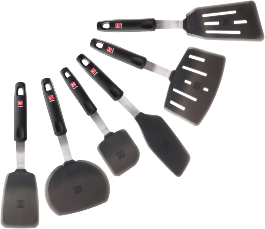 Di Oro Seamless Series Silicone Kitchen Utensil Set
