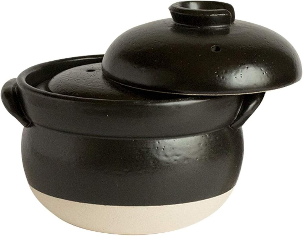 Kamado-San Donabe Rice Cooker - Traditional Japanese Clay Rice Pot