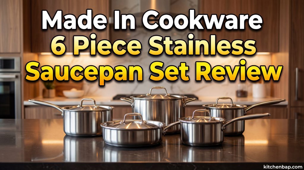 Made In Cookware 6 Piece Stainless Saucepan Set Review