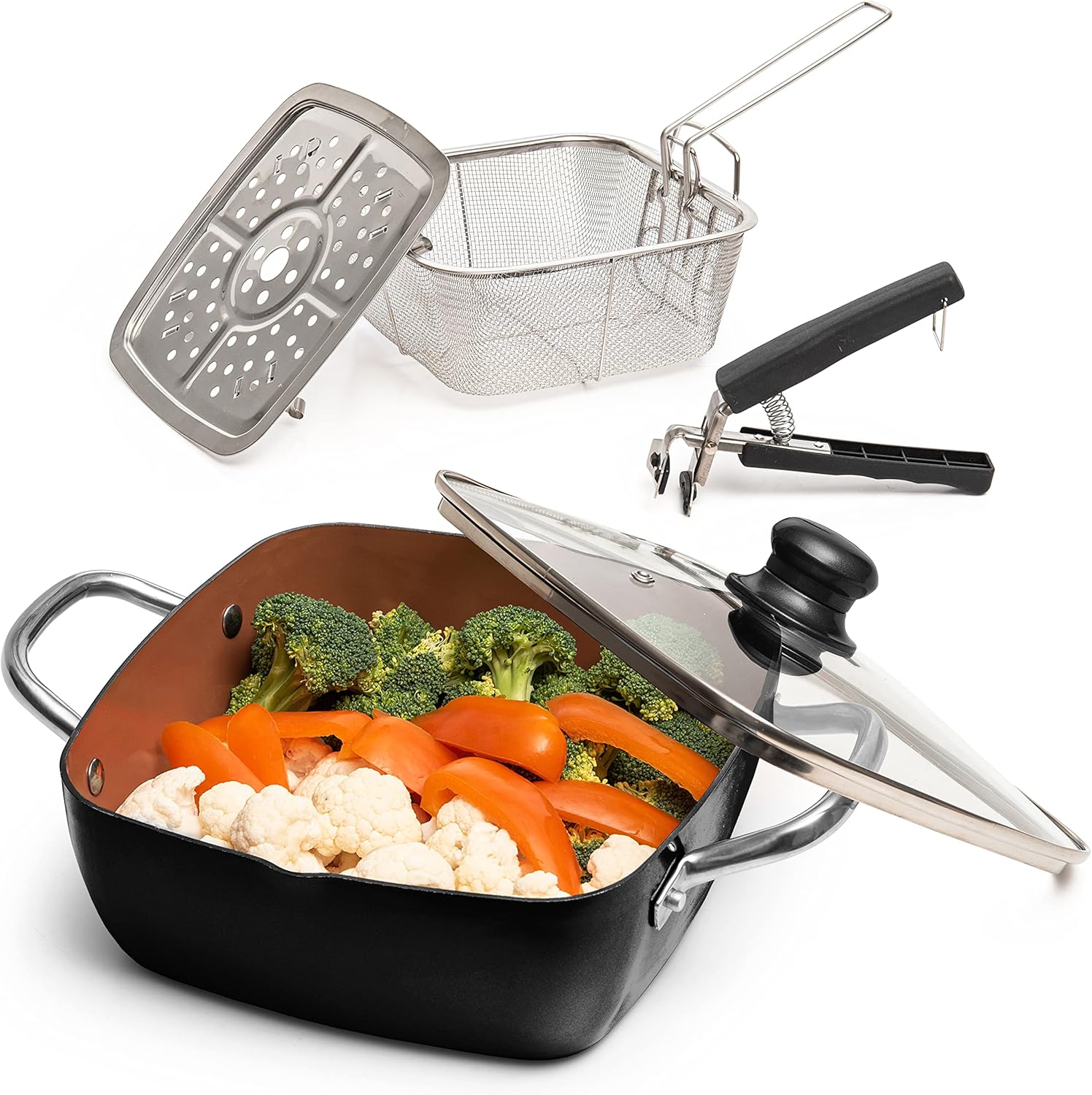 Moss & Stone Copper 5 Piece Set Chef Cookware Review: Premium ...