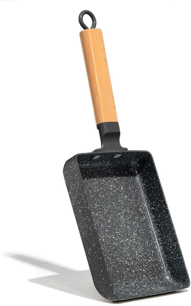 Tamagoyaki Japanese Omelette Pan - Non-Stick Rectangular Egg Pan