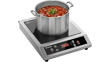 The image shows a sleek, modern 70cm induction range cooker, perfect for a premium kitchen.