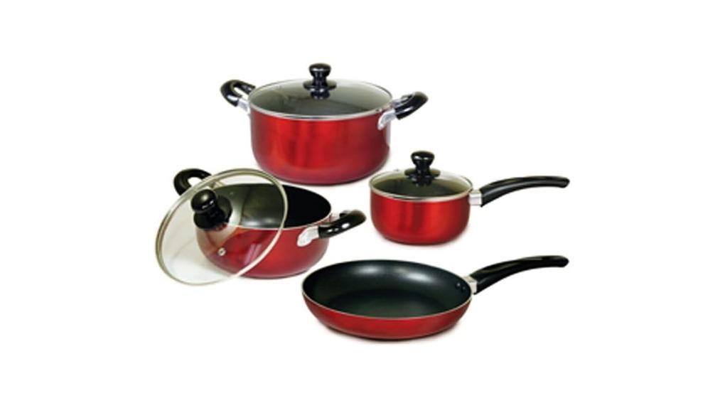 For 7Piece NonStick ware Set Black 5.50 Quarts – Pros & Cons