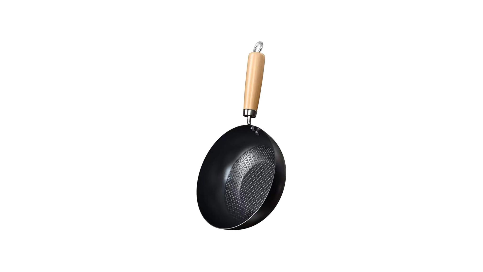 Ergonomic Handle Small Iron Wok Pan – Detailed Review