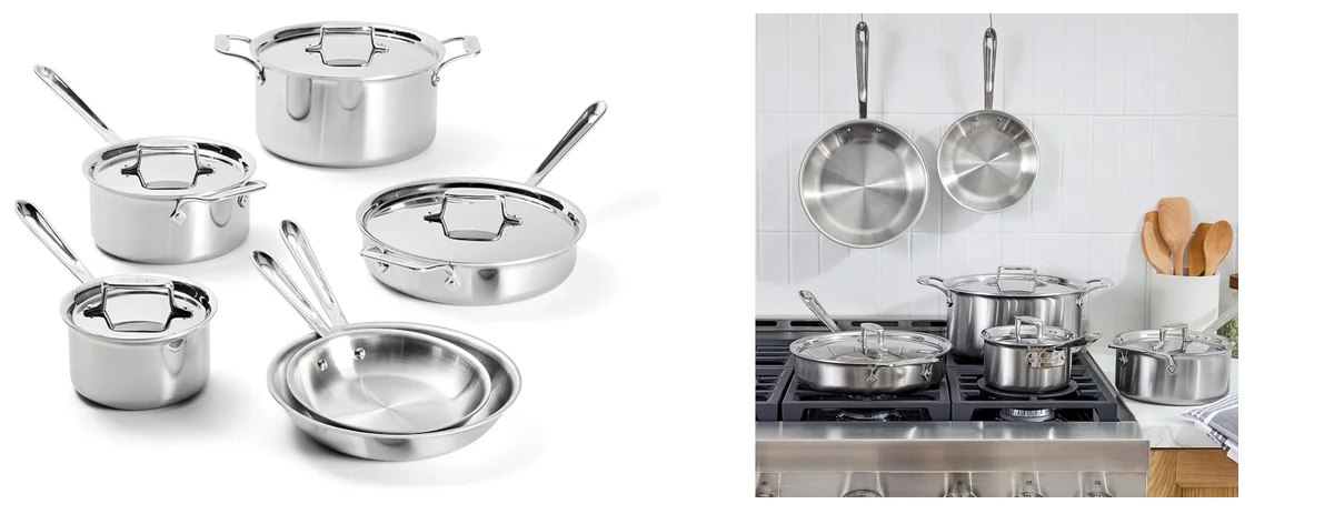 All-Clad 10 piece images