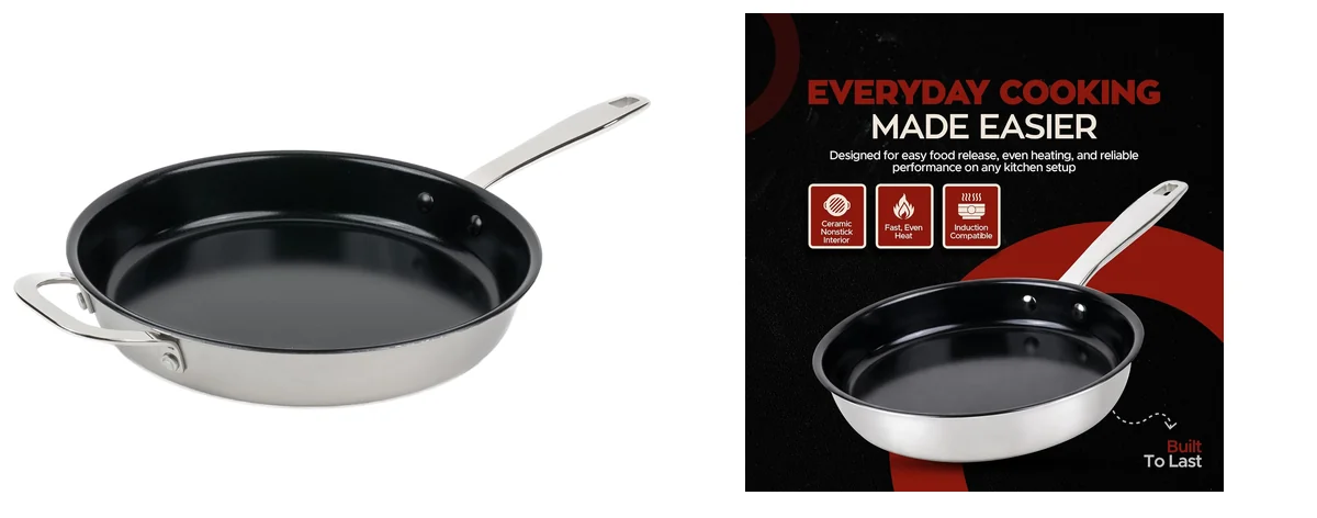 Alva Maestro 11 Inch Ceramic Nonstick Frying images