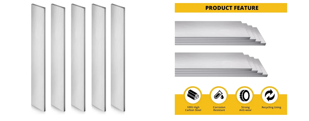ANTALENA 5 Pack 1095 Steel Flat Stock images