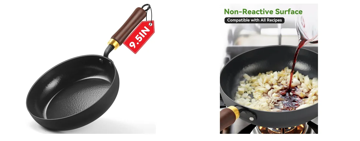 BrBrGo Enameled Carbon Steel Skillet images
