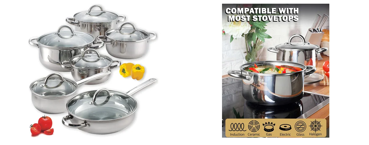 Cook N Home 12 Pieces images