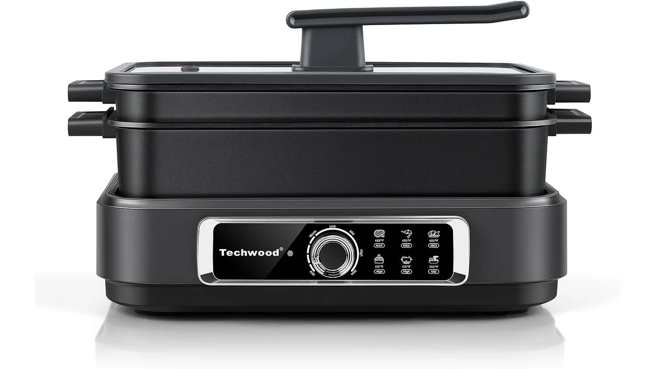 Electric Skillet, Techwood 7.5-Quart 2-in-1 – Honest Review