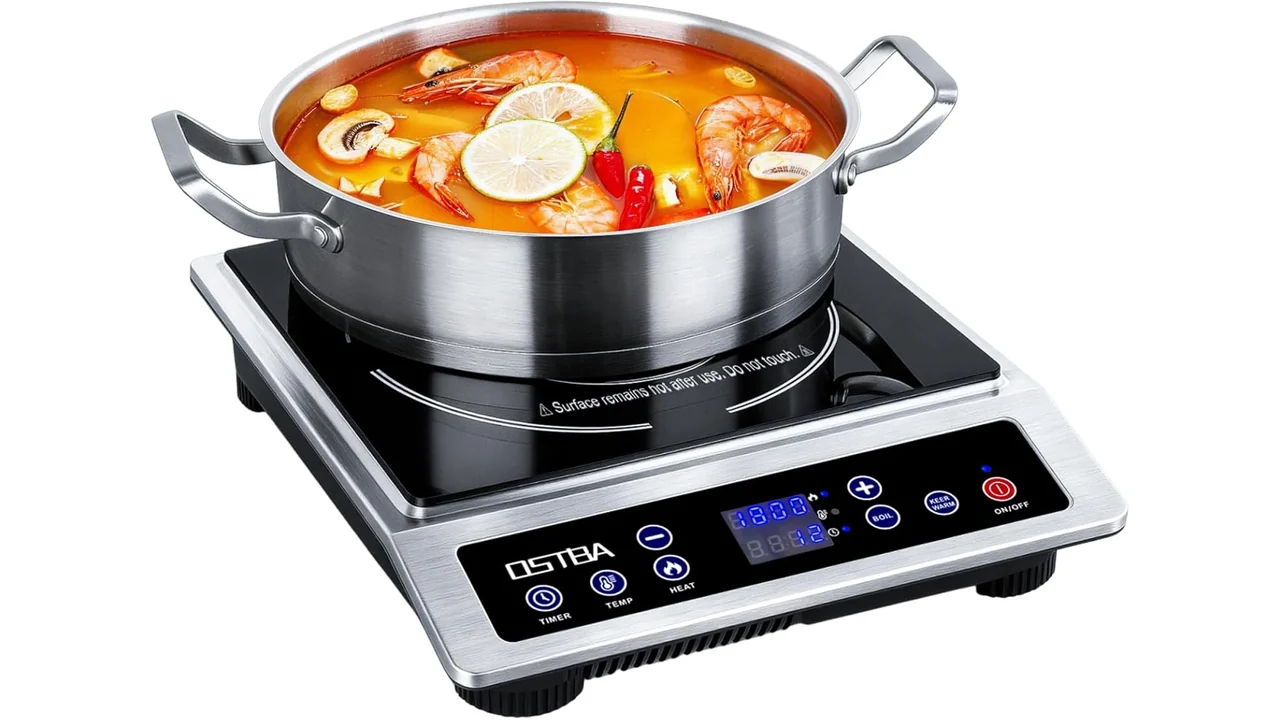 OSTBA 1800W Portable Induction Cooktop – In-Depth Review