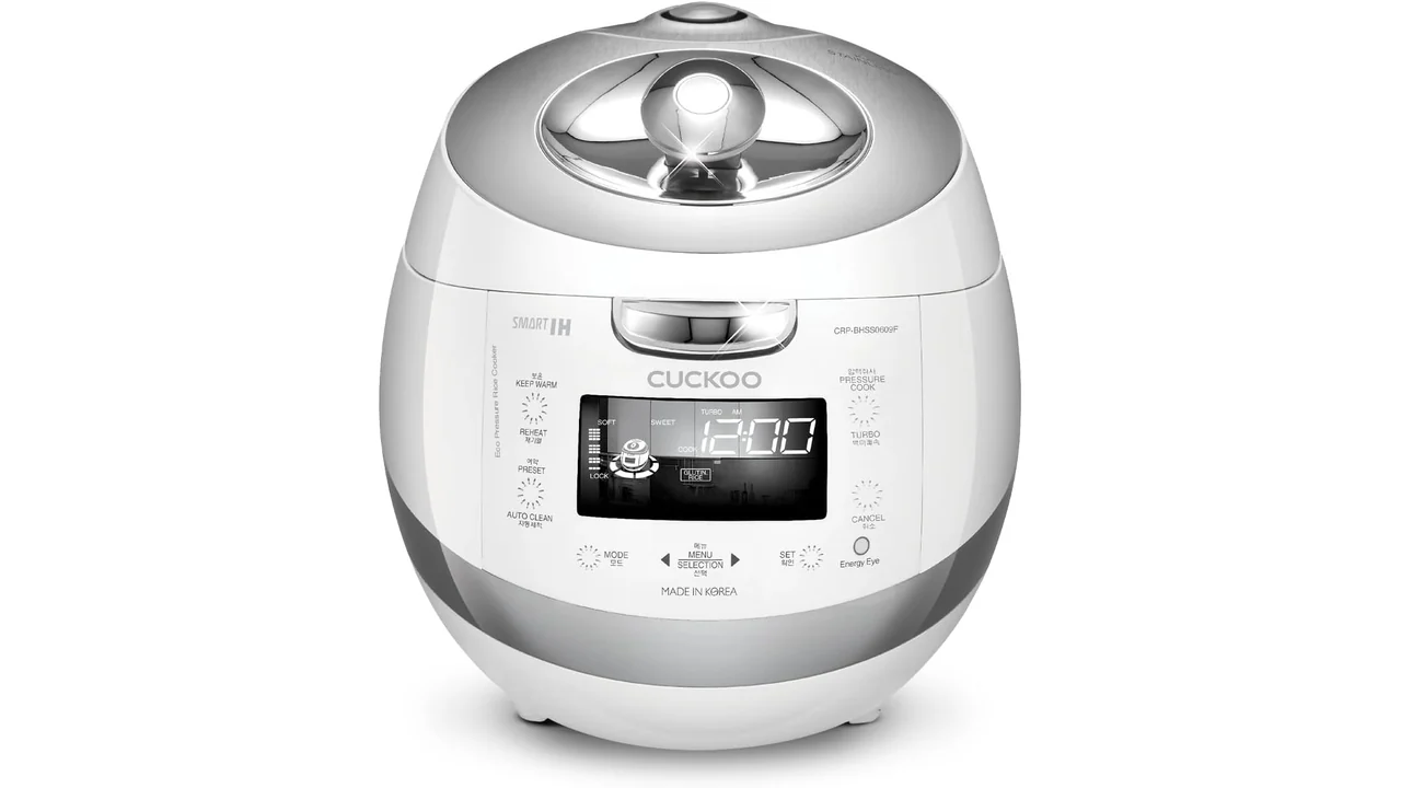 CUCKOO High Pressure Rice Cooker 6-Cup Uncooked 12-Cup