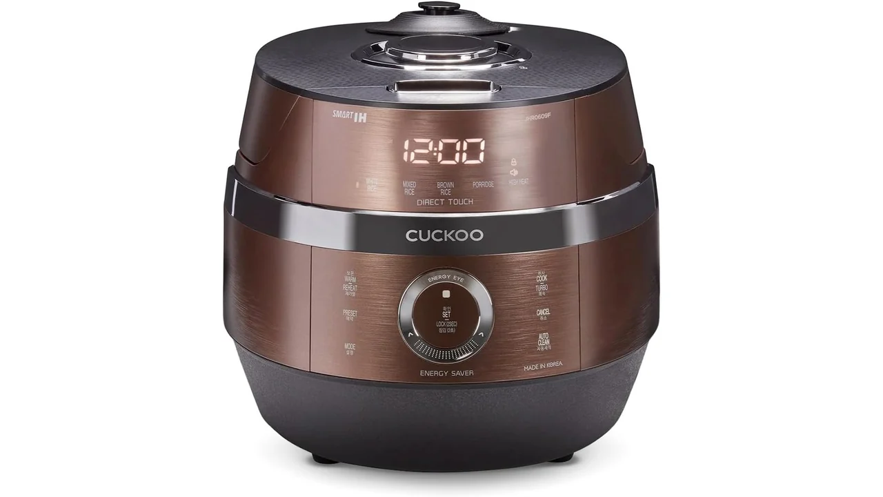 CUCKOO High Pressure Rice Cooker 6-Cup Uncooked 12-Cup