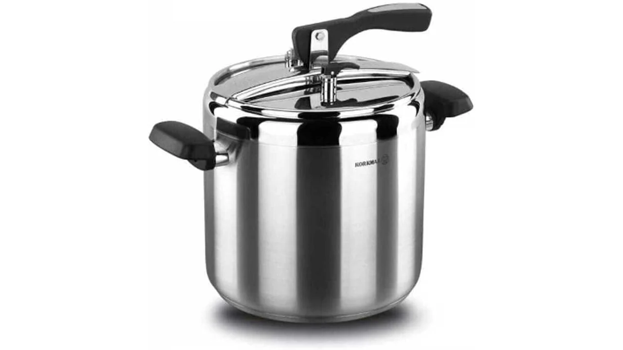 Korkmaz Turbo 9.5 Quart Stove Top Pressure Cooker – Honest