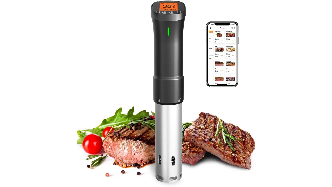 2.4G WIFI Sous Vide Cooker INKBIRD Sous Vide – Detailed