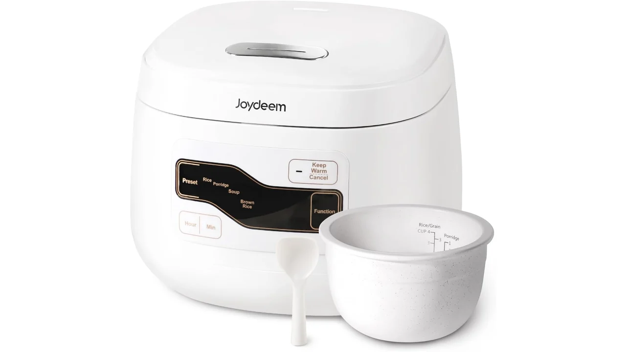 Joydeem Ceramic Rice Cooker 4 Cups – Expert Review