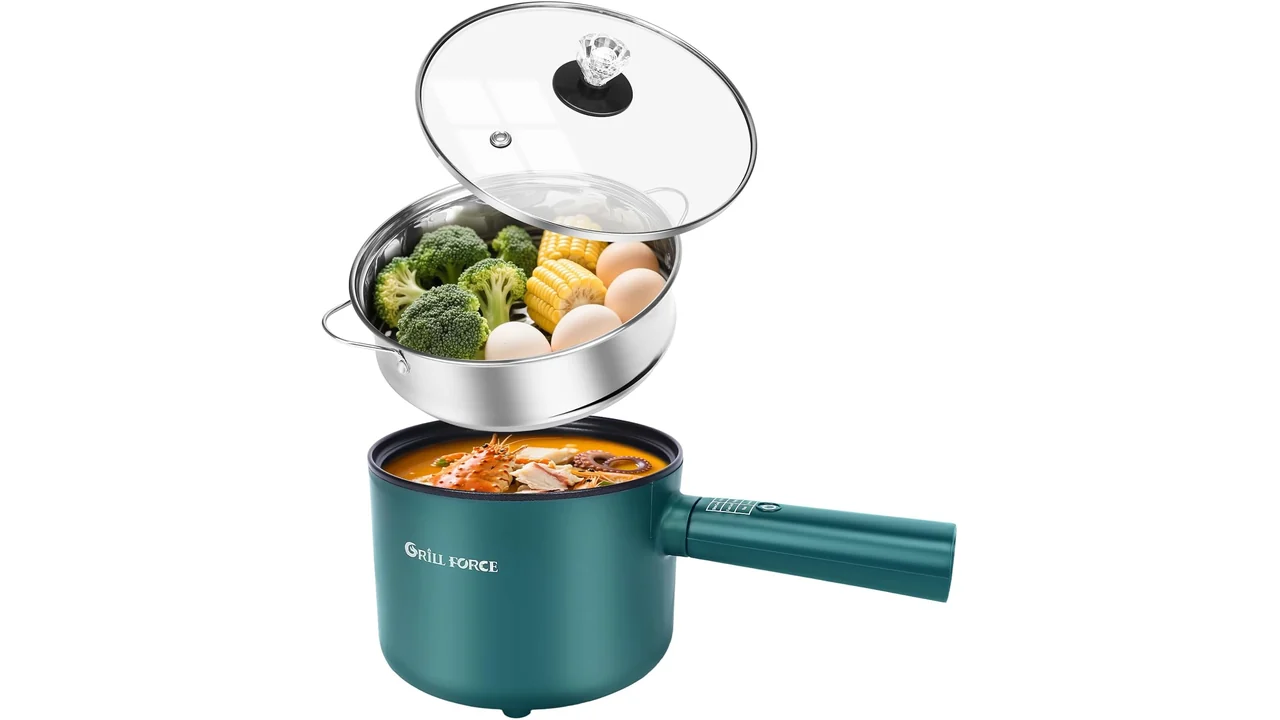 Hot Pot Electric Smart Modes, 1.8L Ramen Cooker – Unbiased