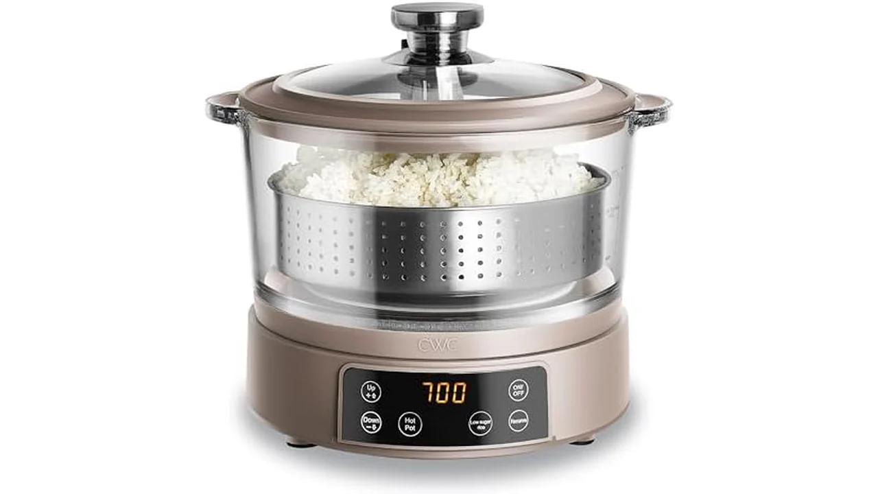COOK WITH COLOR 3L Glass Mini Low Carb Rice – In-Depth