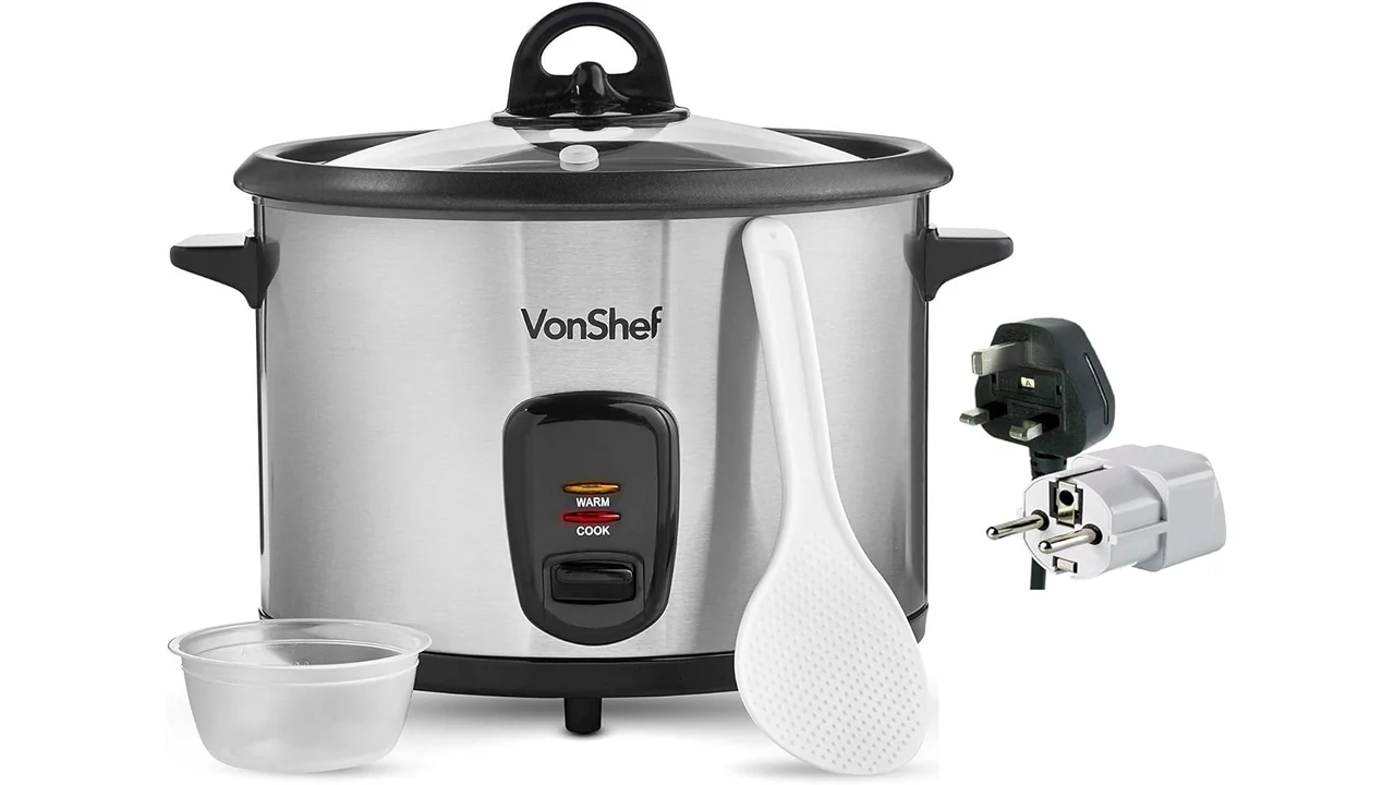 Vonshef 220 Volt Rice Cooker 10 Cup – Honest Review