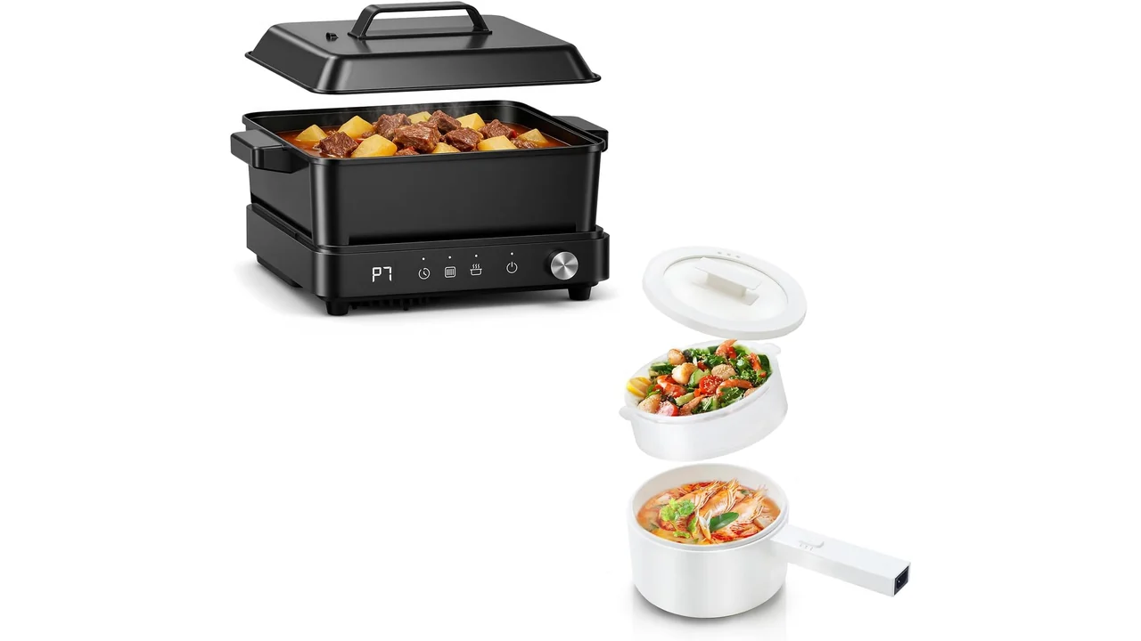 Induction Cooktop, Portable Induction Cooktop 8L Cast Iron