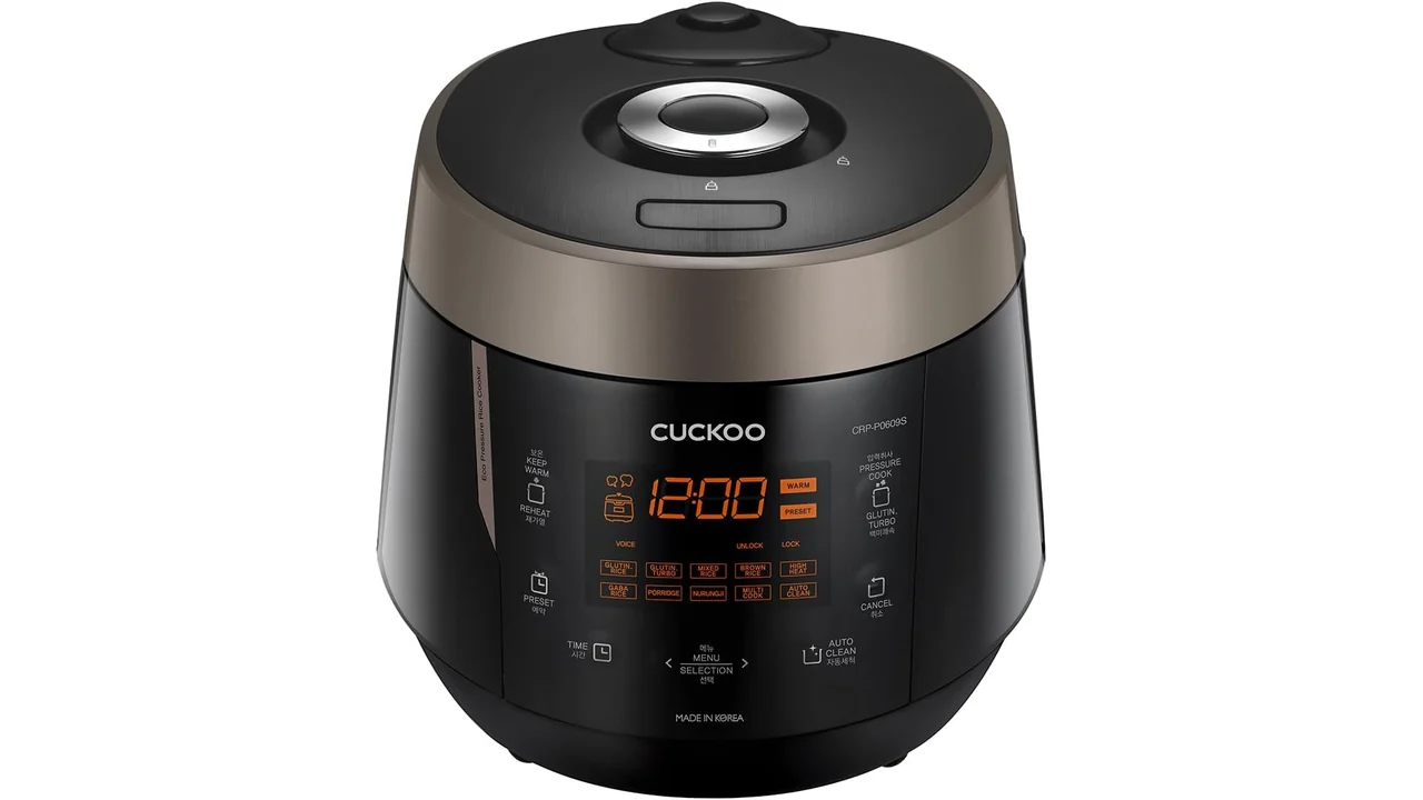 CUCKOO High Pressure Rice Cooker 6-Cup Uncooked – In-Depth