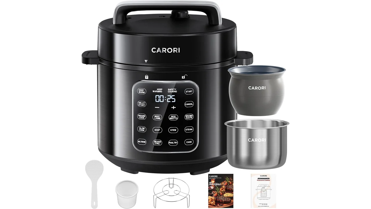 CARORI 9-in-1 Electric Pressure Cooker 6 Qt, Dual – Buyer’s