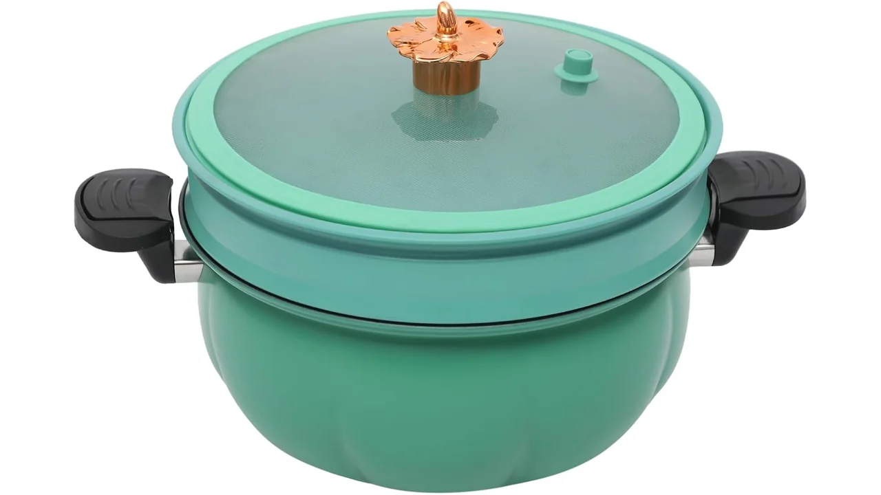 Miniature Pressure Cooker, 8 Liter Pumpkin-Shaped – Expert