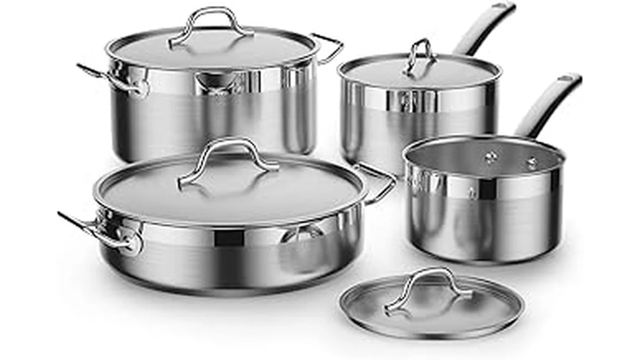 The image shows a collection of high-quality cookware items, perfect for a cooking lover's kitchen.