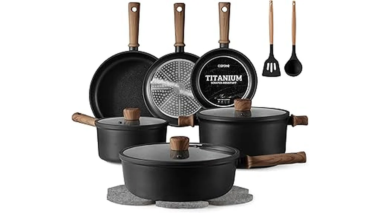 The image shows a collection of various traditional stovetop cookware pieces, highlighting the best 31 options.