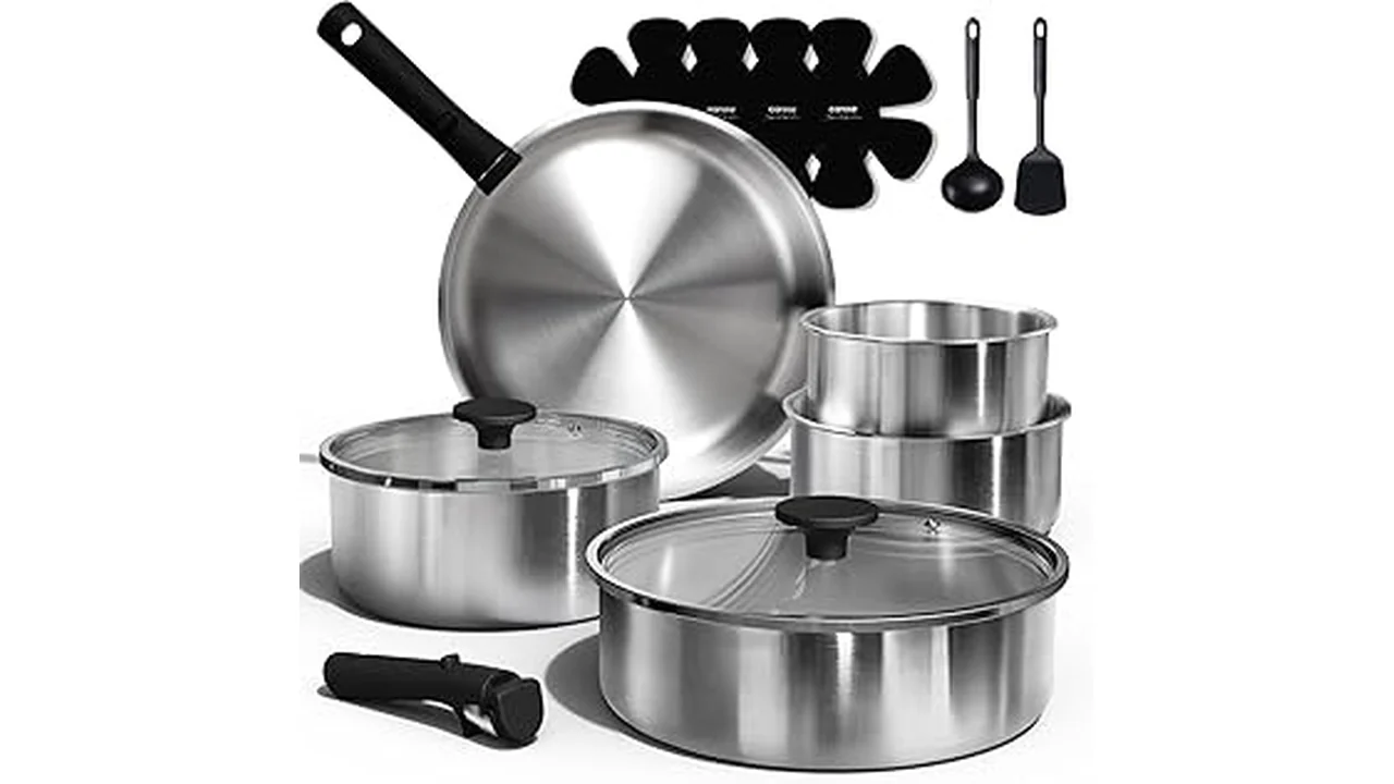 Best 31 Detachable Cookware Set