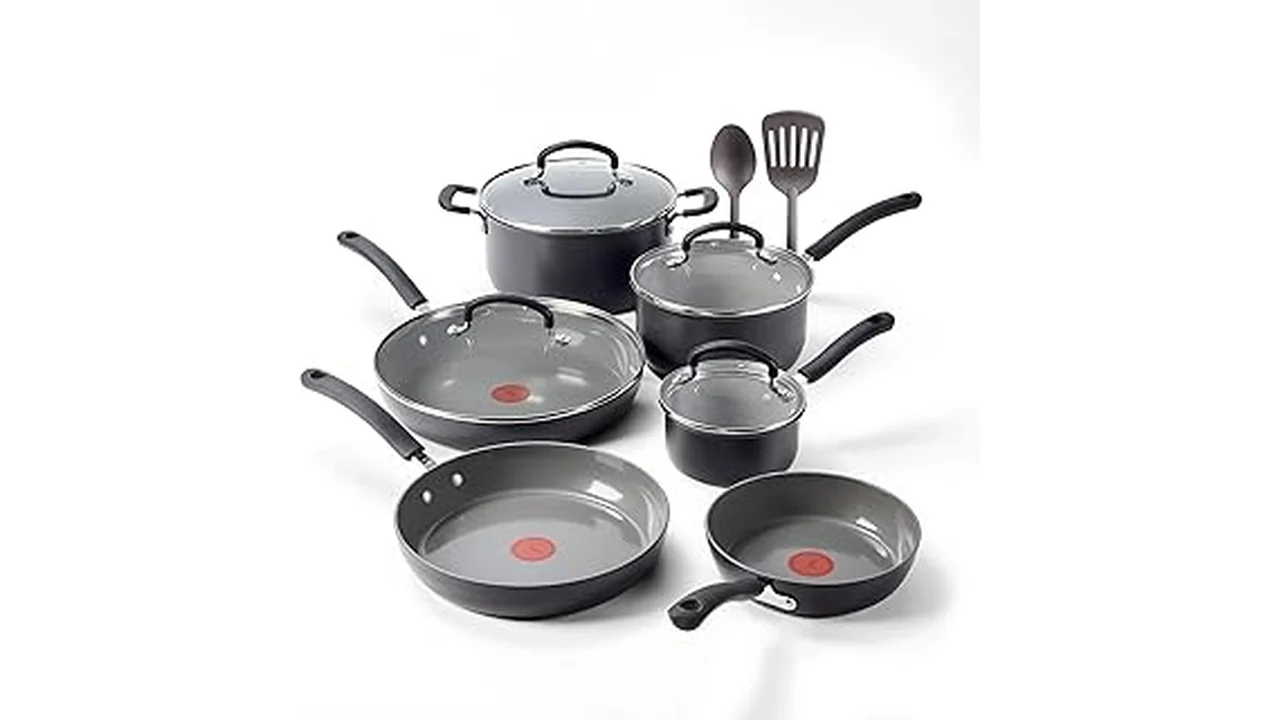 The image shows a collection of Best Selling 31 Ceramic Cookware Xtrema pots and pans.
