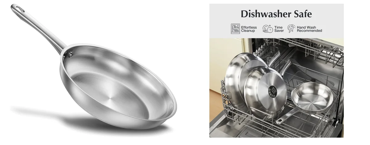 KOCH SYSTEME CS Stainless Steel Pan 10 Inch images
