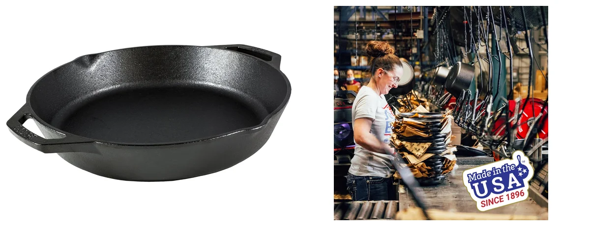 Lodge 10.25 Inch Pre-Seasoned Cast Iron Skillet images