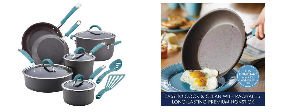 Rachael Ray 12 Piece Hard Anodized images