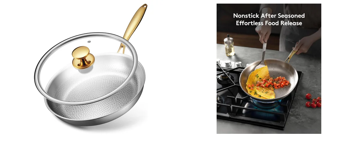 Titanium Wave Titanium Pans for Cooking | 12 images