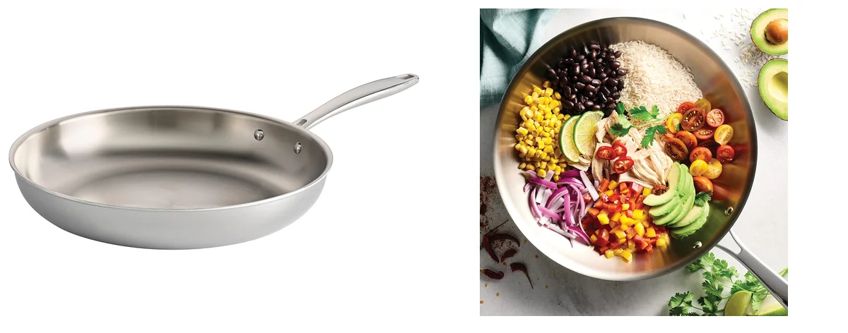 Tramontina Signature Tri-Ply Clad Stainless Steel 12-Inch images