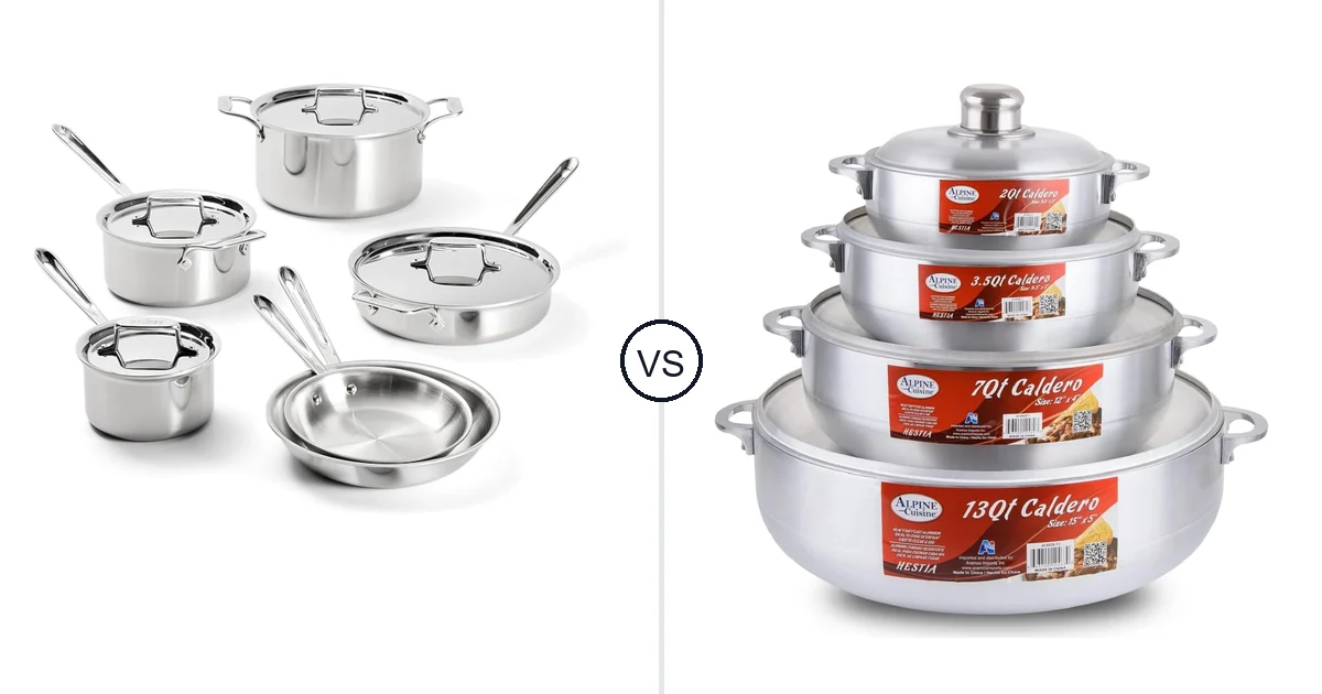 All-Clad 10 Piece vs Alpine Cuisine Variety: Oven Comparison (Key