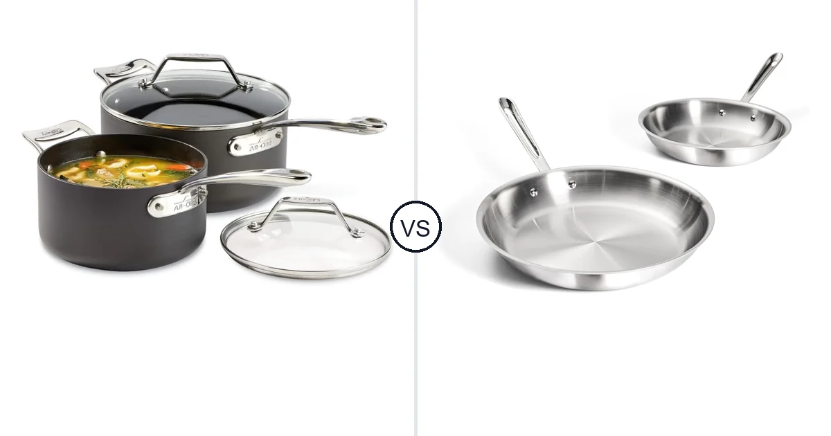 All-Clad 4 Piece Set vs All-Clad D3® Stainless Steel: Oven Comparison