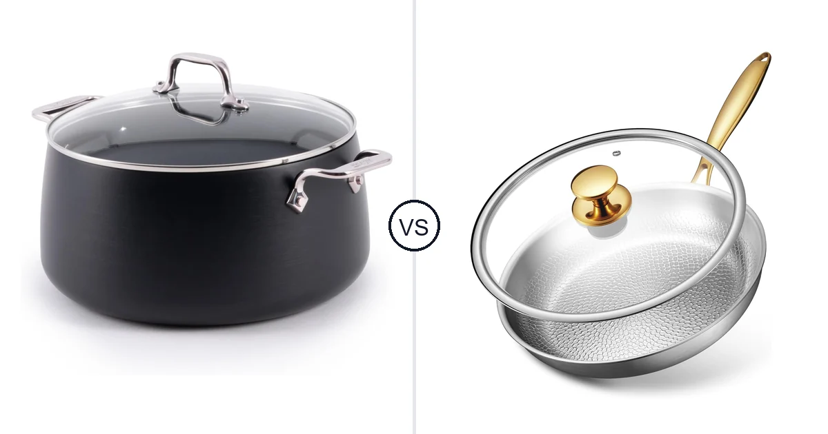 All-Clad 8 Quarts vs Titanium Wave Titanium Pans: Best Oven for Your