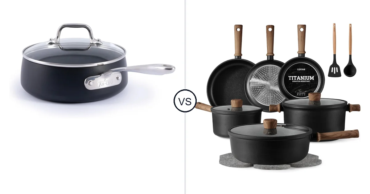 All-Clad HA1 vs CAROTE 16 PCS: Oven Comparison (Key Differences)
