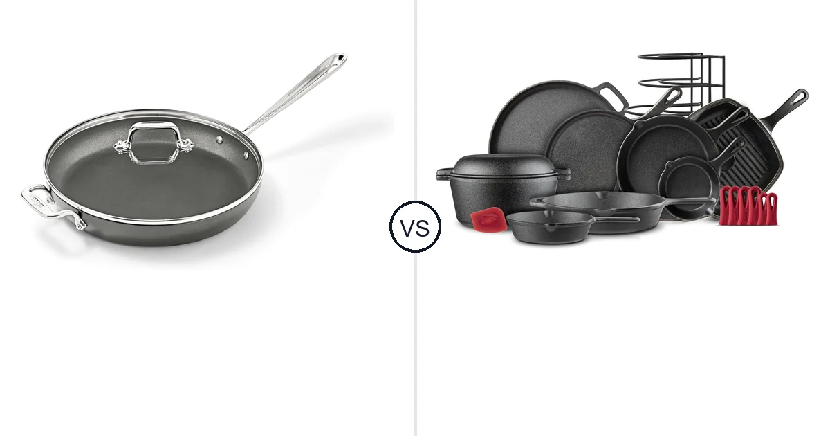 All-Clad HA1 vs Cuisinel Cast Iron Cookware: Best Oven for Your Needs